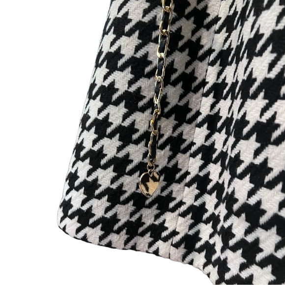 NWT ASSIGNMENT Blair Mini Dress Houndstooth Dress Size M - Picture 11 of 12
